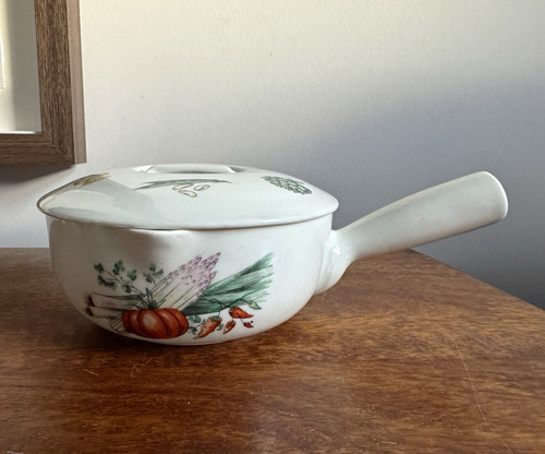 Apilco france porcelain - france, lidded