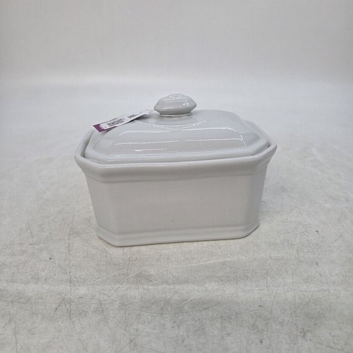 Apilco white porcelain lidded - apilco,