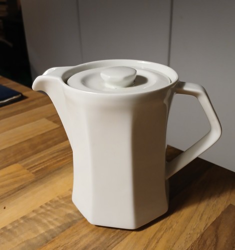 Vintage white eight - , sided