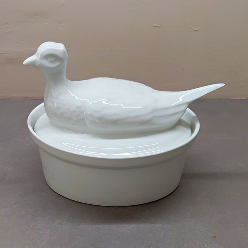 Apilco white porcelain oval - apilco,