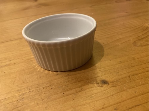 Apilco white porcelain - apilco, ramekin
