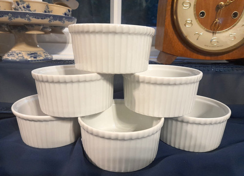 Six vintage apilco white - six,